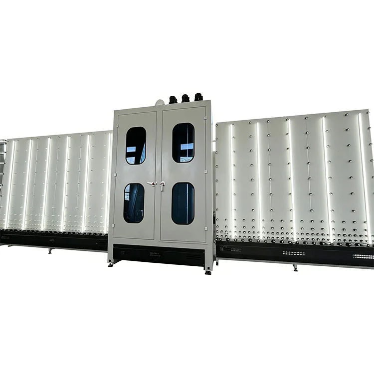 Automatische Wasch- und Trocknungspressenlinie für Isolierglas