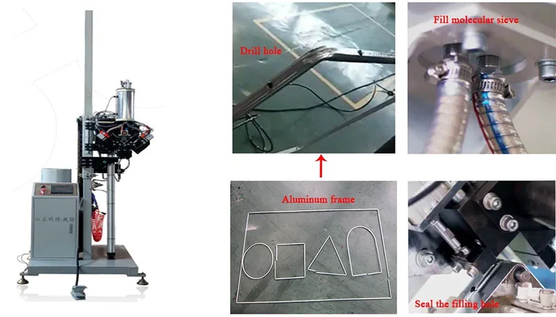 Fulling Automatic Insulating Glass Molecular Sieve Filling Machine